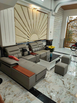 Bán nhà mới 100% 1 trệt 2 lầu, sân thượng mâm đúc kiên cố