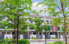 Chỉ TT 800 triệu sở hữu nhà phố 3 tầng, DT đất 100m2, sổ hồng lâu dài, liền kề TP. Mới Bình Dương