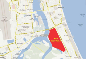 Bán đất mặt tiền đường Đoàn Khuê 11m5 khu Nam Việt Á quận Ngũ Hành Sơn, Đà Nẵng