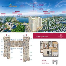 Căn góc 2 phòng ngủ trọn view biển và núi Sơn Trà! Peninsula Đà Nẵng đang có giá cạnh tranh nhất