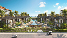 Bán nhanh lô biệt thự to, đẹp và sát biển nhất tại dự án L''aurora Phú Yên giá tốt LH: 0911 736 154