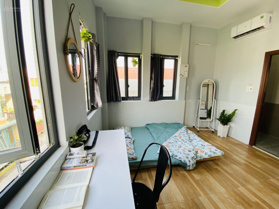 Phòng trọ 27m2 giá rẻ đầy đủ nội thất ngay ngã tư Phú Nhuận kế bên Cao Đẳng Kinh Tế Đối Ngoại
