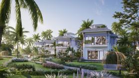 Bán biệt thự giai đoạn đầu Sonasea Vân Đồn, lô góc sát biển, cạnh bể bơi, LH 0966 392 611