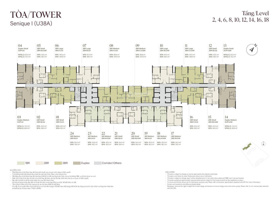 Tôi có 2 suất chọn, mua căn hộ The Senique Hà Nội Capitaland - giá chỉ 68tr/m2, cam kết lấy căn