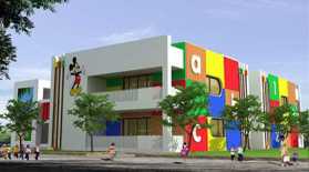 Cho thuê trường mẫu giáo 3.000m2 x 2 tầng bao gồm sân rộng ở Nguyễn Xiển