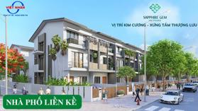 Bán căn LK 110m2 Sapphire Gem Hải Phòng giá đất chỉ 46triệu/m2 - Cách TTHC chính trị mới HP 1,5km