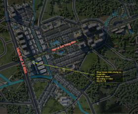 Bán Shophouse đẹp nhất dự án! Hai mặt tiền kinh doanh, trực diện chung cư. Chỉ 1 căn duy nhất!