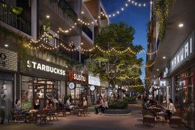 Shophouse 2 mặt tiền giá 6.9 tỷ, cam kết thuê 24%/4 năm, chuẩn bị bàn giao và khai thác được ngay