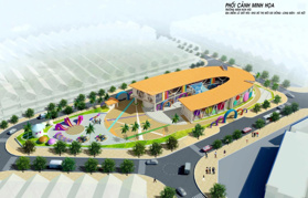 Cho thuê trường mầm non tại Long Biên 2000m2 + sân 2000m2