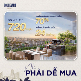 Chỉ 600tr dễ dàng sở hữu căn hộ, mặt tiền quốc lộ 13, chỉ cách TP Thủ Đức 10p