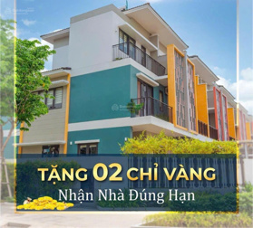 Bán nhà phố 3 tầng 100m2 chỉ 2,7 tỷ, thanh toán 800tr nhận nhà tại trung tâm TP. Mới, sổ đỏ lâu dài