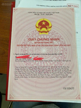 CCMN - có sổ đỏ - 3 ngủ - Khương Hạ - Thanh Xuân giá 1.75 tỷ (nói không tin ảo)