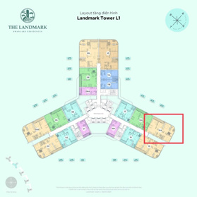 Chuyển nhượng căn hộ Landmark L1 Ecopark trục 15A siêu hiếm 3PN3WC view hồ Thiên Nga