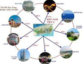 Tổng hợp đất khu Nam Việt Á ven sông Hàn, quận Ngũ Hành Sơn, Sổ đỏ chính chủ, dân cư đông đúc.