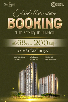 Chiết khấu 12%+ Senique Capitaland Ocean Park từ 68tr/m2 1PN, 2PN, 3PN, 4PN, duplex cam kết lấy căn