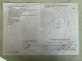 Bán đất giá 2 mặt tiền chỉ 1,08 tỷ VND tại xã Hồng Thái, An Dương, Hải Phòng