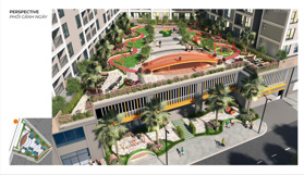 Cần bán căn hộ 2 phòng ngủ view vô cực giá CĐT 1,088 tỷ tại dự án NOXH PG Aura An Đồng, Hải Phòng