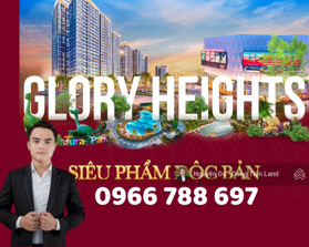 640 triệu - Nhận nhà Glory Heights, vay 70%, ân hạn gốc lãi 48 tháng, 0966,788,697