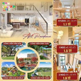 20 Booking cuối căn hộ Art Residence độc quyền trước mở bán. Chiết khấu 15%, suất đầu tư 300 triệu.