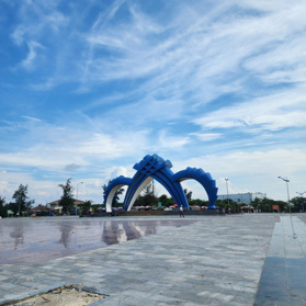 Góc 2 mặt tiền view quảng trường biển Cửa Việt