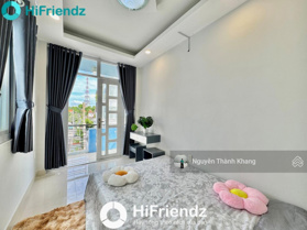 Cho thuê căn hộ studio bancol thiết kế hiện đại, full nội thất, rộng 30m2, gần toà nhà Viettel
