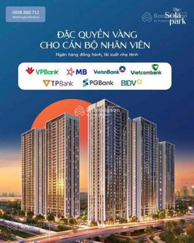 Nhận booking dự án Sola Park G5+G6 căn 1-2-3PN chỉ 62tr/m2, CK tối đa 21.8%, htls 0% trong 30t