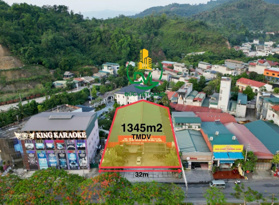 Bán nhà hàng 1.345m2 tại Nguyễn Huệ TP Lào Cai cách cửa khẩu 500m cầu Cốc Lếu 100m
