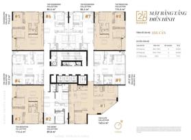 Bán chung cư Trần Duy Hưng - The Summit - (86m2, Giá 5,9 tỷ); (101m2, 3PN, giá 6,5 tỷ). Full NT