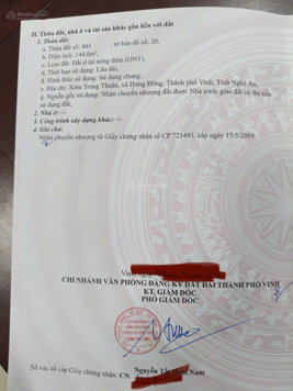 Bán đất MT đường Bùi Dương Lịch, chính chủ 144m2 giá 2x/m2 có thương lượng 0987 592 546