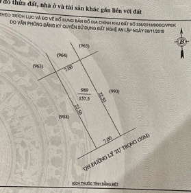 Bán đất mặt đường Lý Tự Trọng 30m dự án Golden City 6b bên cạnh Lotte Mart gần trụ sở công an mới
