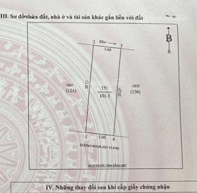 Bán đất hướng Nam đường 12m vị trí đẹp trung tâm giá hơn 3 tỷ