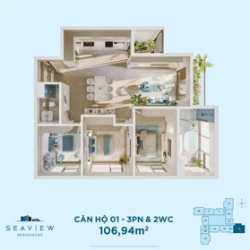 Hàng hiếm chung cư tòa S1 - S2 chung cư Seaview Eco Central Park - Thành phố Vinh