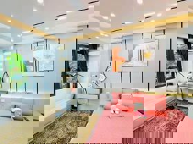 NHÀ HÀO NAM - GẦN PHỐ - 2 THOÁNG - NỘI THẤT ĐẸP, VỀ Ở NGAY