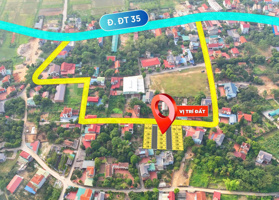Cần bán lô góc 60m2 tại Phú Cường, cách QL35 mở rộng chỉ 300m, gần sân bay Quốc tế Nội Bài
