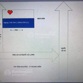 Chính chủ cần bán lô đất 170m2 - huyện Phong Điền - Huế giảm 750 triệu còn 649 triệu