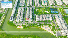 Bán siêu biệt thự đơn lập góc view sông vườn hoa công viên Ngọc Trai 250m2 tại Vinhomes Ocean Park