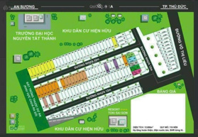 Cần bán đất khu phân lô Võ Thị Liễu, An Phú Đông, Q12, 70m2, sổ hồng riêng sẵn từng nền