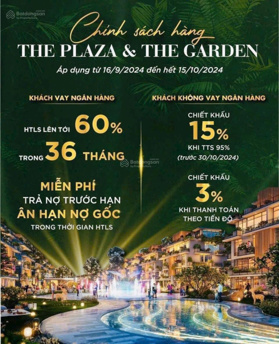 Chính sách cực khủng dành cho KH sở hữu quỹ căn còn lại ở The Garden & The Plaza - Eco Central Park