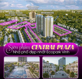 Ra mắt phân khu Central Plaza - nơi kinh doanh buôn bán sầm uất nhất Eco Central Park Vinh