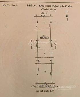 Phân Lô Oto Nguyễn Văn Huyên, Cầu Giấy, 117m2, MT 4.8m, nhỉnh 18 tỷ