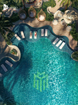 HÀNG CĐT 1N+ A2-08-20 VIEW BỂ BƠI RESORT TẦNG 8 ĐẸP