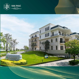 Biêt thự đơn lập và song lập của Vạn Phúc City, khu Mansion trực diện sông Sài Gòn, bến du thuyền