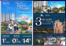 20 suất nội bộ trực tiếp CĐT Khải Hoàn Prime, rổ hàng giá rẻ, view đẹp, vay LS 0% 2 năm