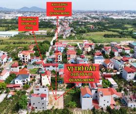 3 lô đất tổ 9 Quang Minh ngõ thông đường ô tô giá chỉ đầu 3 rẻ hơn thị trường vài giá