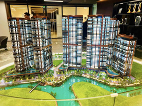 Sang lại Eaton Park 2PN góc tháp A6 lầu cao view Q1, mua đợt 1, mua sao bán vậy không lời