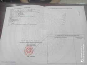 Gia đình tôi cần bán lô đất mặt bằng quy hoạch 476, Đông Hoà, Thanh Hoá vừa có QĐ lên đô thị loại I