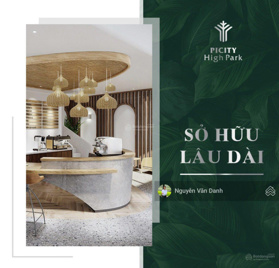 Căn shophouse Picity High Park, vừa ở vừa kinh doanh hoặc cho thuê CK lên đến 30%, 15% ký HĐMB