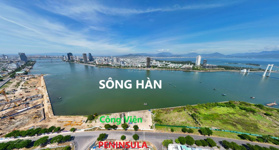 Siêu phẩm, Cần bán căn hộ tâm huyết 45.4m2 Peninsula, trung tâm Đà Nẵng, giá rẻ
