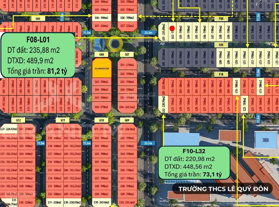 Siêu Lô góc 3 mặt tiền đối diện 2 vườn hoa đường trước nhà 23.5m - ngân hàng hỗ trợ 0% 24 tháng