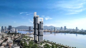 Giỏ hàng Land mark Tower 2PN view sông Hàn công viên APEC + cầu Rồng, chỉ TT trước 400 triệu